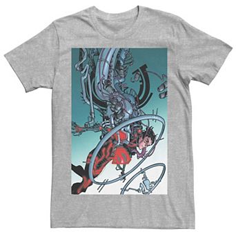 Men's DC Comics Superman Mechanics Comic Poster Tee