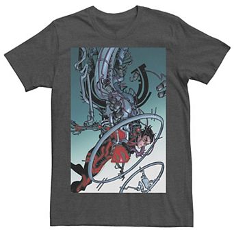 Men's DC Comics Superman Mechanics Comic Poster Tee