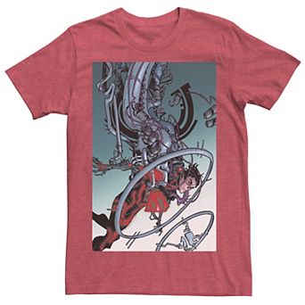 Men's DC Comics Superman Mechanics Comic Poster Tee