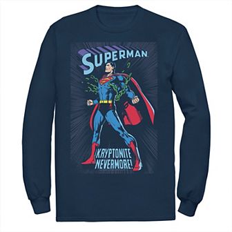 Men's DC Comics Superman In Chains Vintage Poster Tee