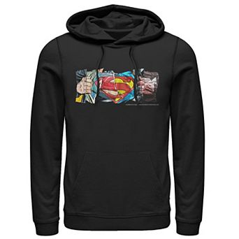 Men's DC Comics Superman Paper Chest Logo Hoodie