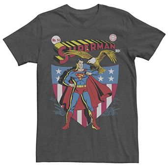 Men's DC Comics Superman Stars And Stripes Poster Tee