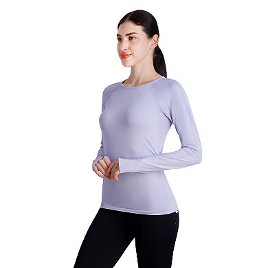 Women's Gaiam Warrior Seamless Scoopneck Tee