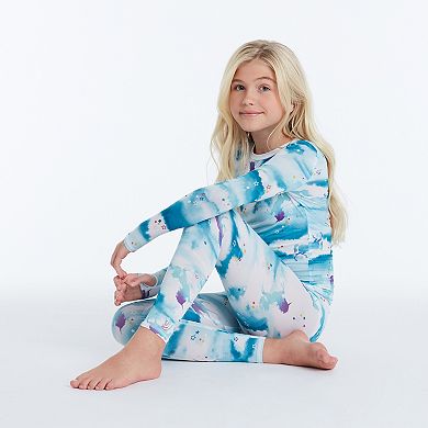 Girls 4-16 Cuddl Duds® Comfortech Stretch Poly 2-Piece Base Layer Set