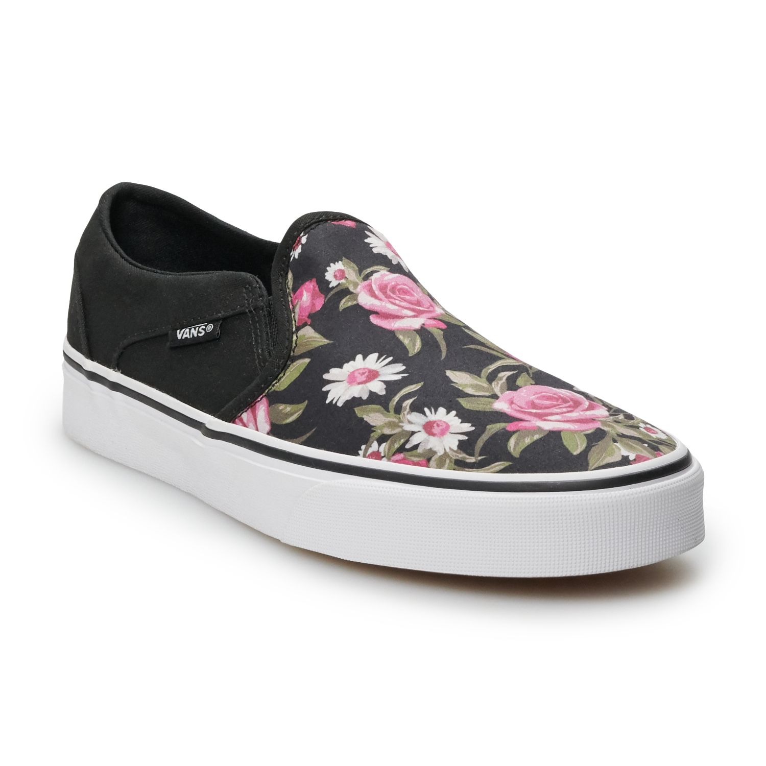 vans asher floral