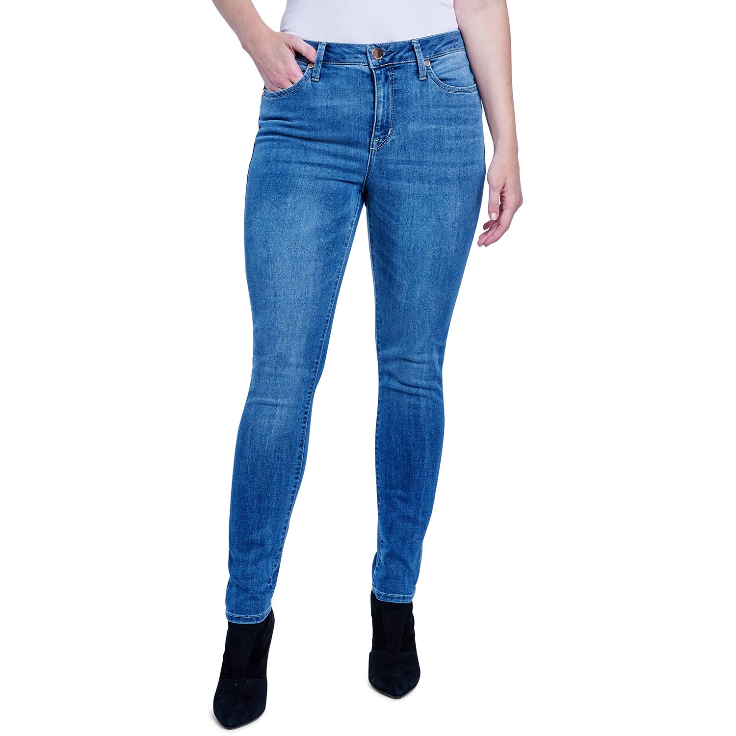 ultra high rise skinny jeans