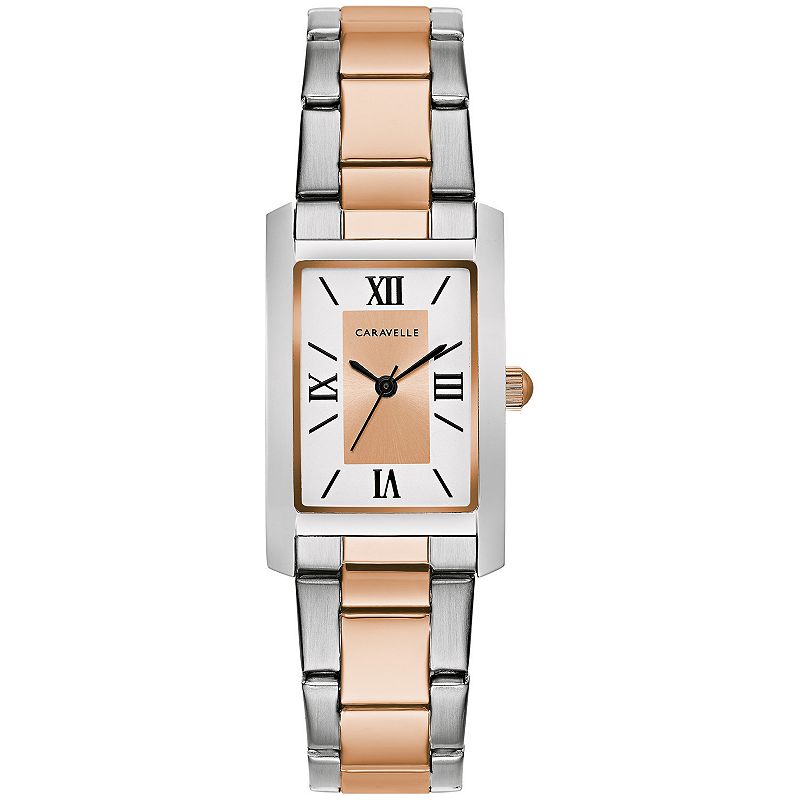 Caravelle by Bulova Women's Two Tone Watch - 45L187, Size: Small