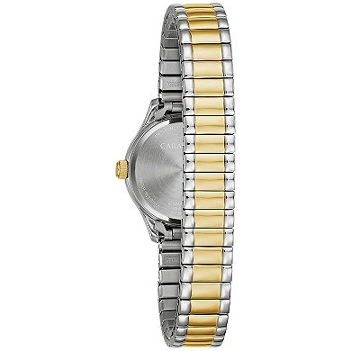 Caravelle by Bulova Women's Two-Tone Expansion Band Watch - 45L185