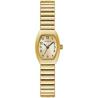 Caravelle by Bulova Women's Gold Tone Expansion Band Watch - 44L261