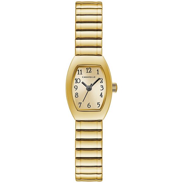 Caravelle watch outlet gold