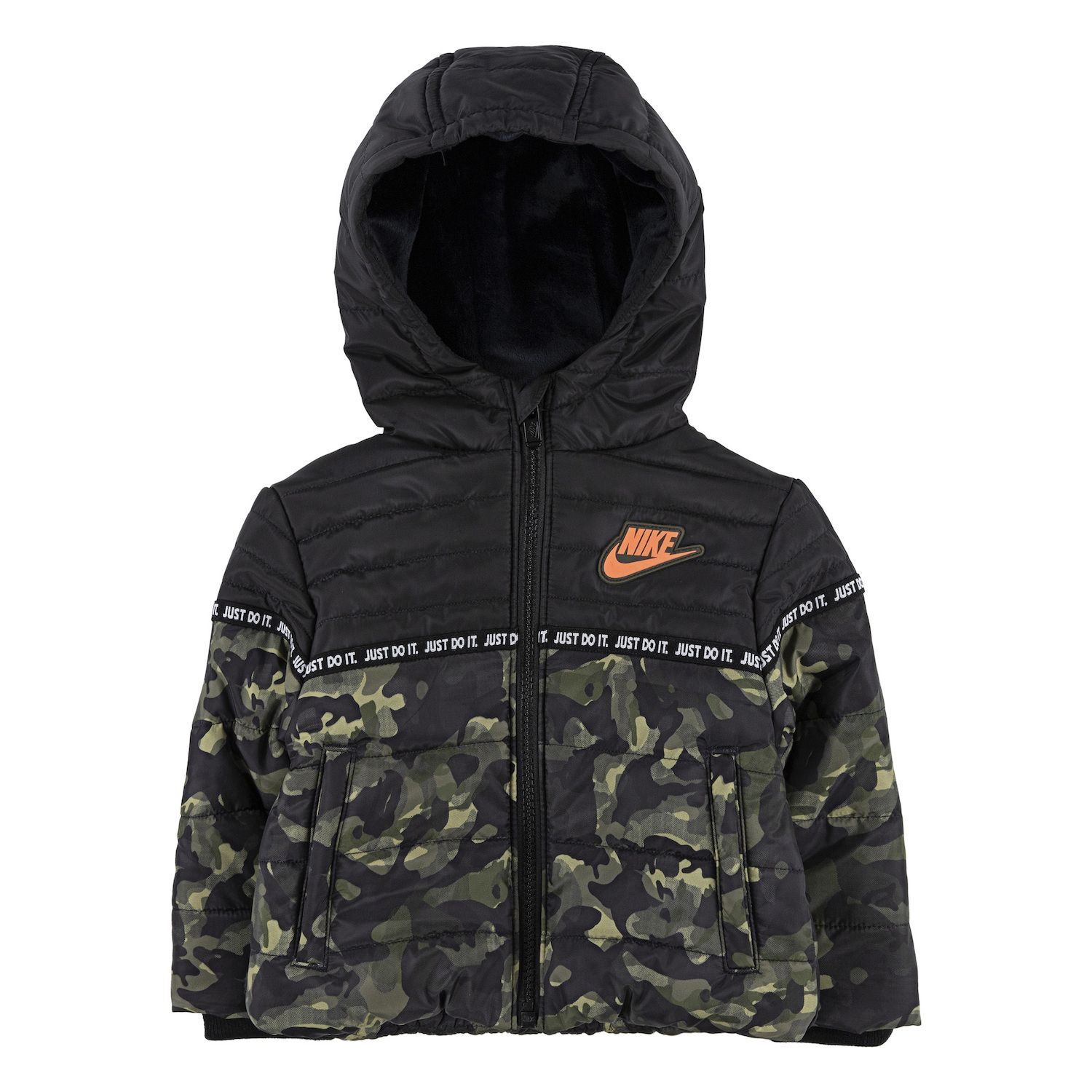 nike fleece lined jacket boys