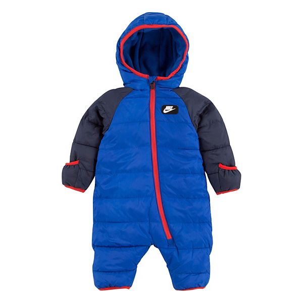 Baby Nike Full Zip Hooded Puffer Snowsuit