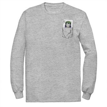 Men's DC Comics The Joker Cards Pocket Tee