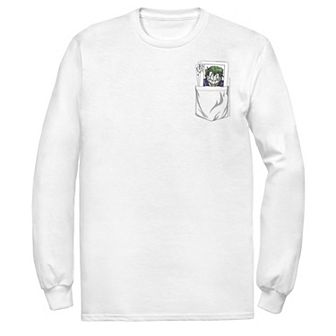 Men's DC Comics The Joker Cards Pocket Tee