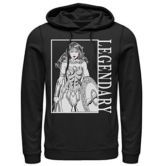 Men's DC Comics Wonder Woman Legendary Poster Hoodie
