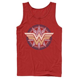 Men's DC Comics Wonder Woman Symbol Graphic Tank Top