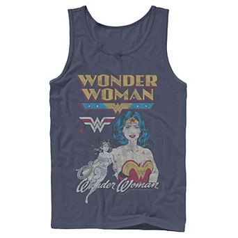 Men's DC Comics Wonder Woman Vintage Tank Top