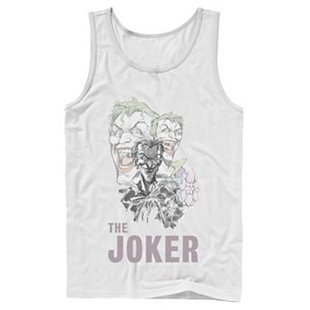 Men's DC Comics The Joker Collage Tank Top