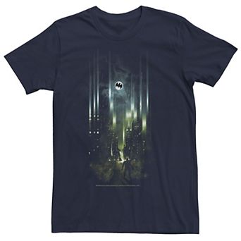 Men's DC Comics Batman Street Lights Poster Tee