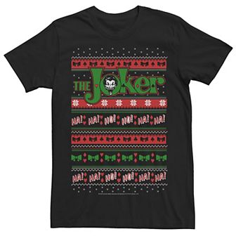 Men's DC Comics Batman The Joker Holiday Knit Tee