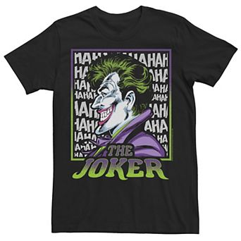 Men's DC Comics Batman The Joker Profile Poster Tee