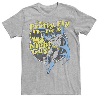 Men's DC Comics Batman Pretty Fly For A Night Guy Tee