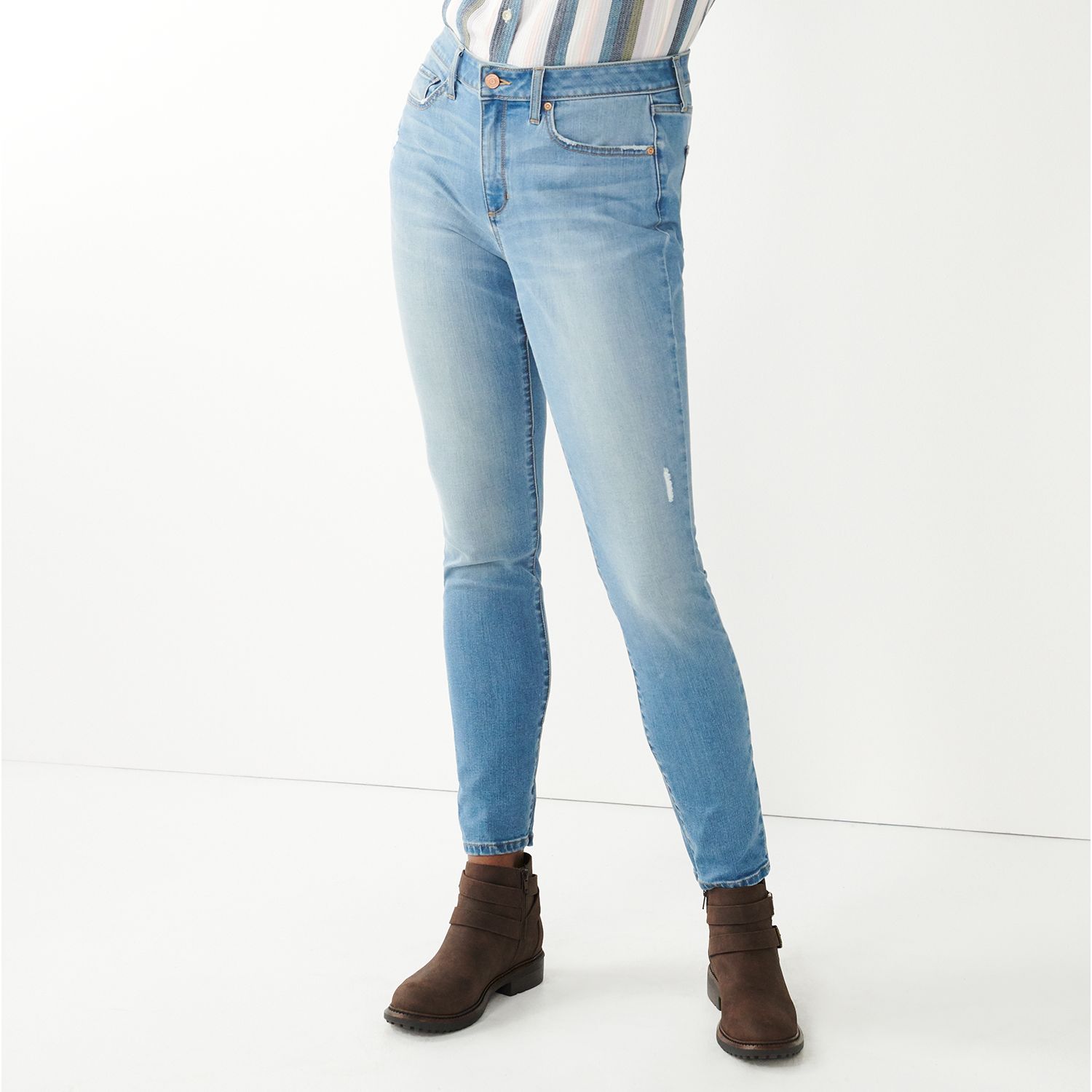 kohls womens skinny jeans