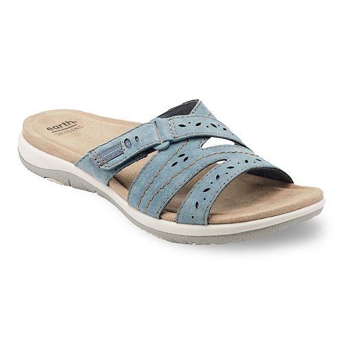 Earth Origins Savoy Shantel Women's Suede Slide Sandals