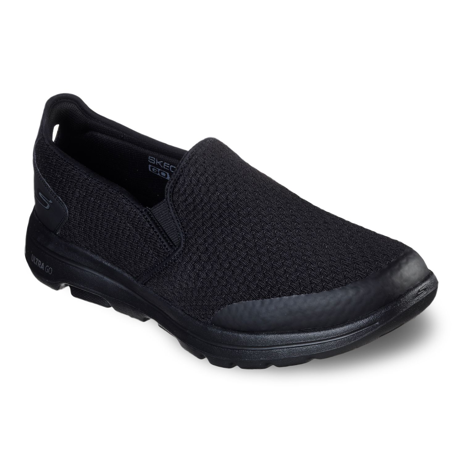 sketchers for men black