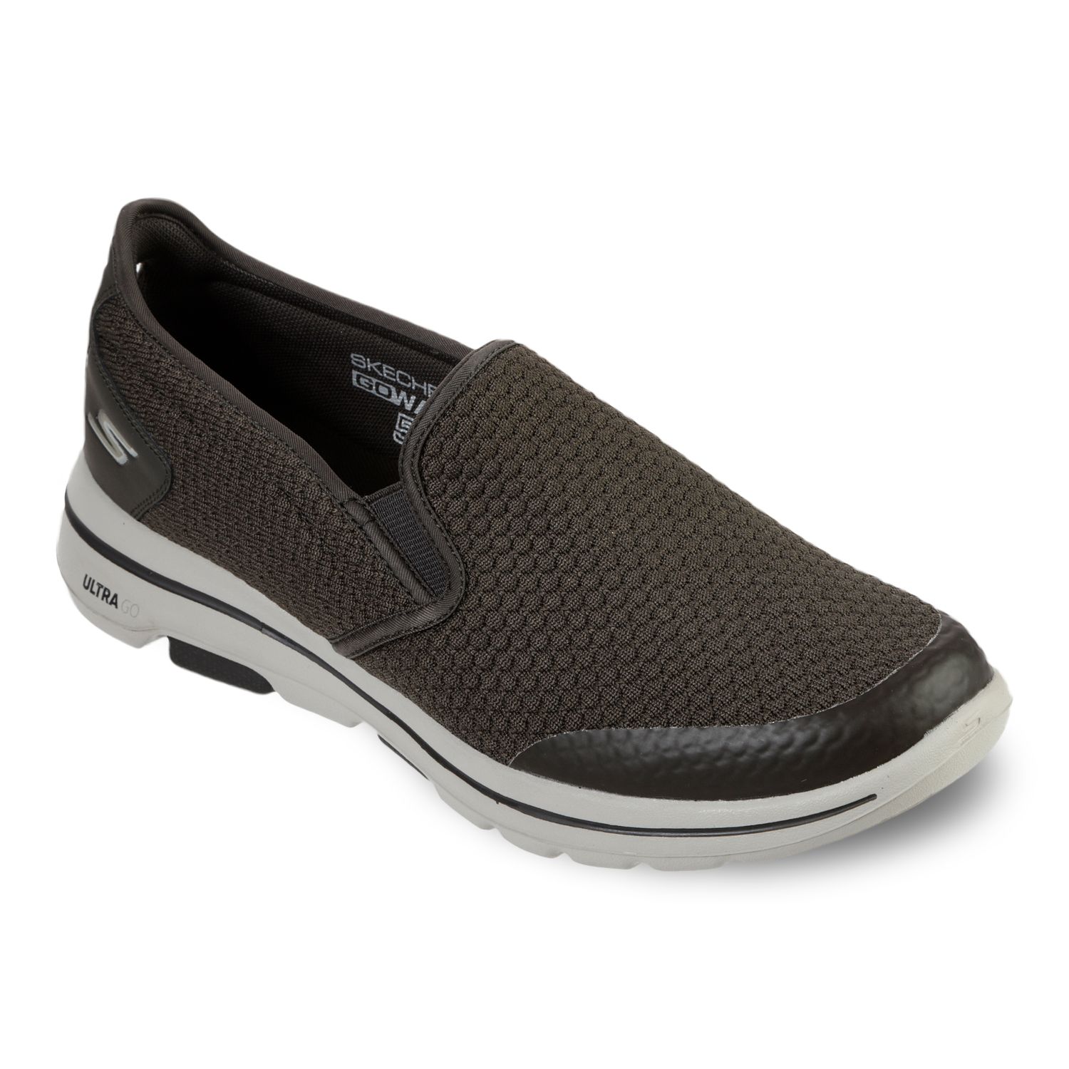 skechers go walk mens black