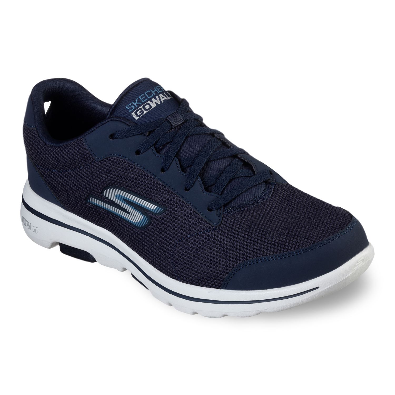 skechers go walk mens grey