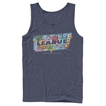 Men's DC Comics Justice League Dragon Fruit Logo Tank Top