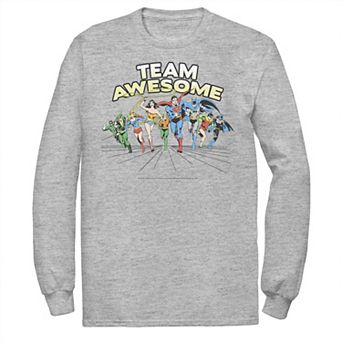 Men's DC Comics Justice League Team Awesome Group Tee