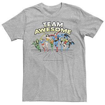 Men's DC Comics Justice League Team Awesome Group Tee