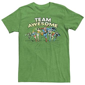 Men's DC Comics Justice League Team Awesome Group Tee