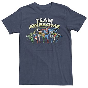 Men's DC Comics Justice League Team Awesome Group Tee