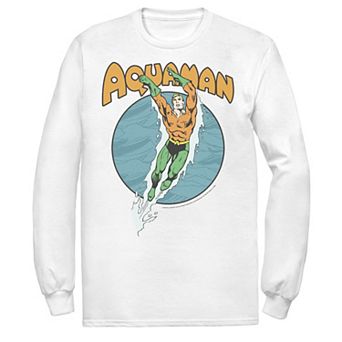 Men's DC Comics Aquaman Swimming Dance Tee