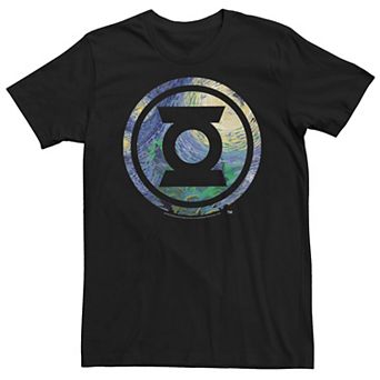 Men's DC Comics Green Lantern Starry Night Logo Tee