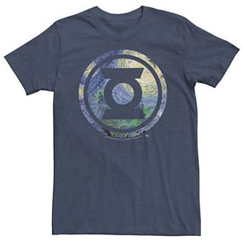 Men's DC Comics Green Lantern Starry Night Logo Tee