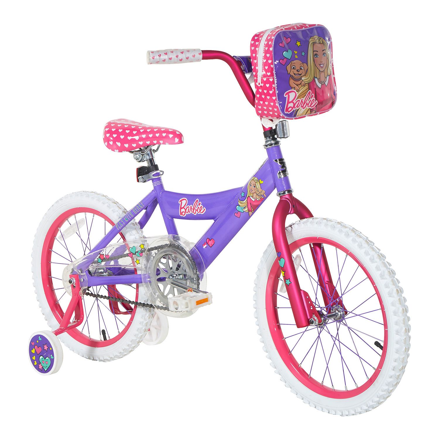 barbie 18 inch bike