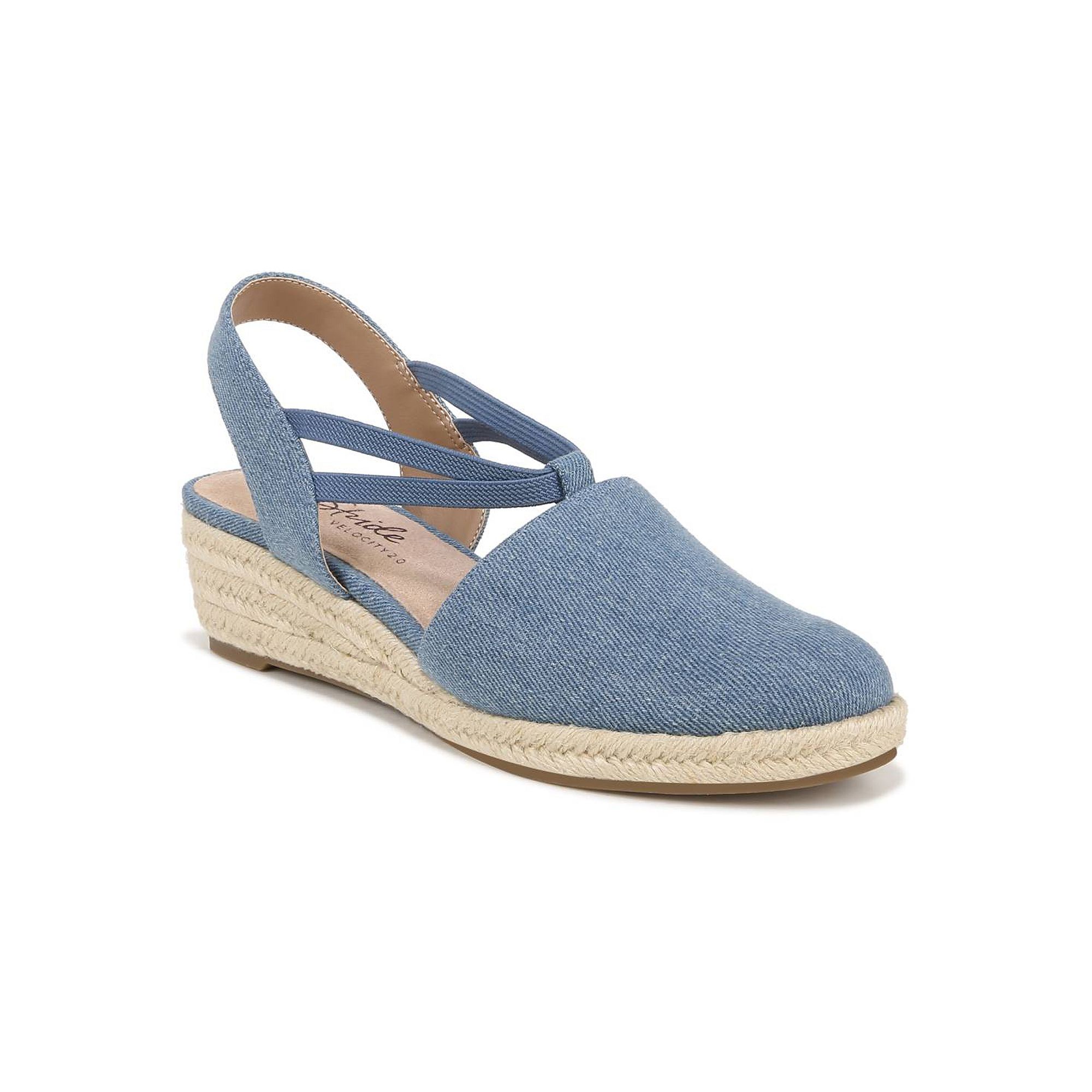 LifeStride Katrina 2 Womens Wedges, Size: 11 Wide, Blue Blue