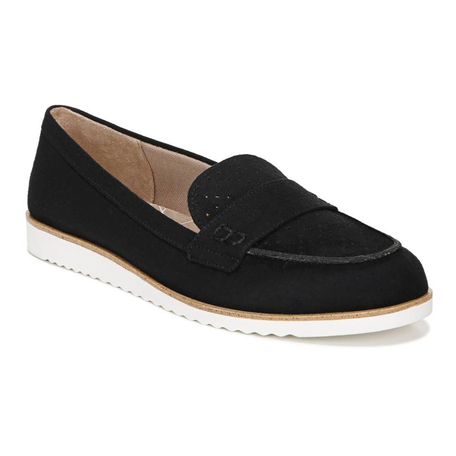 lifestride loafers black