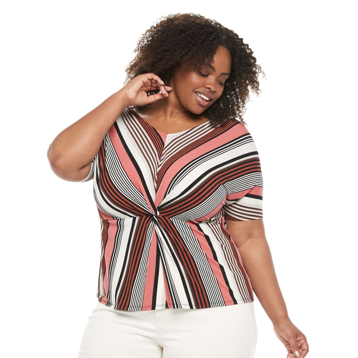 kohls womens plus size tops