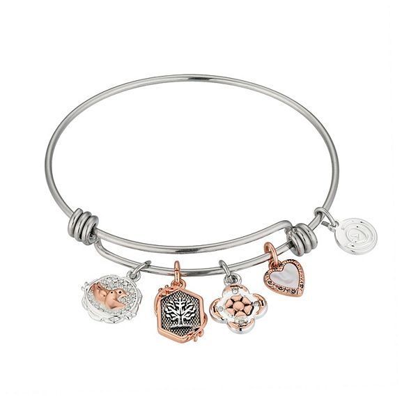 Detroit Lions Charm Bangle Bracelet