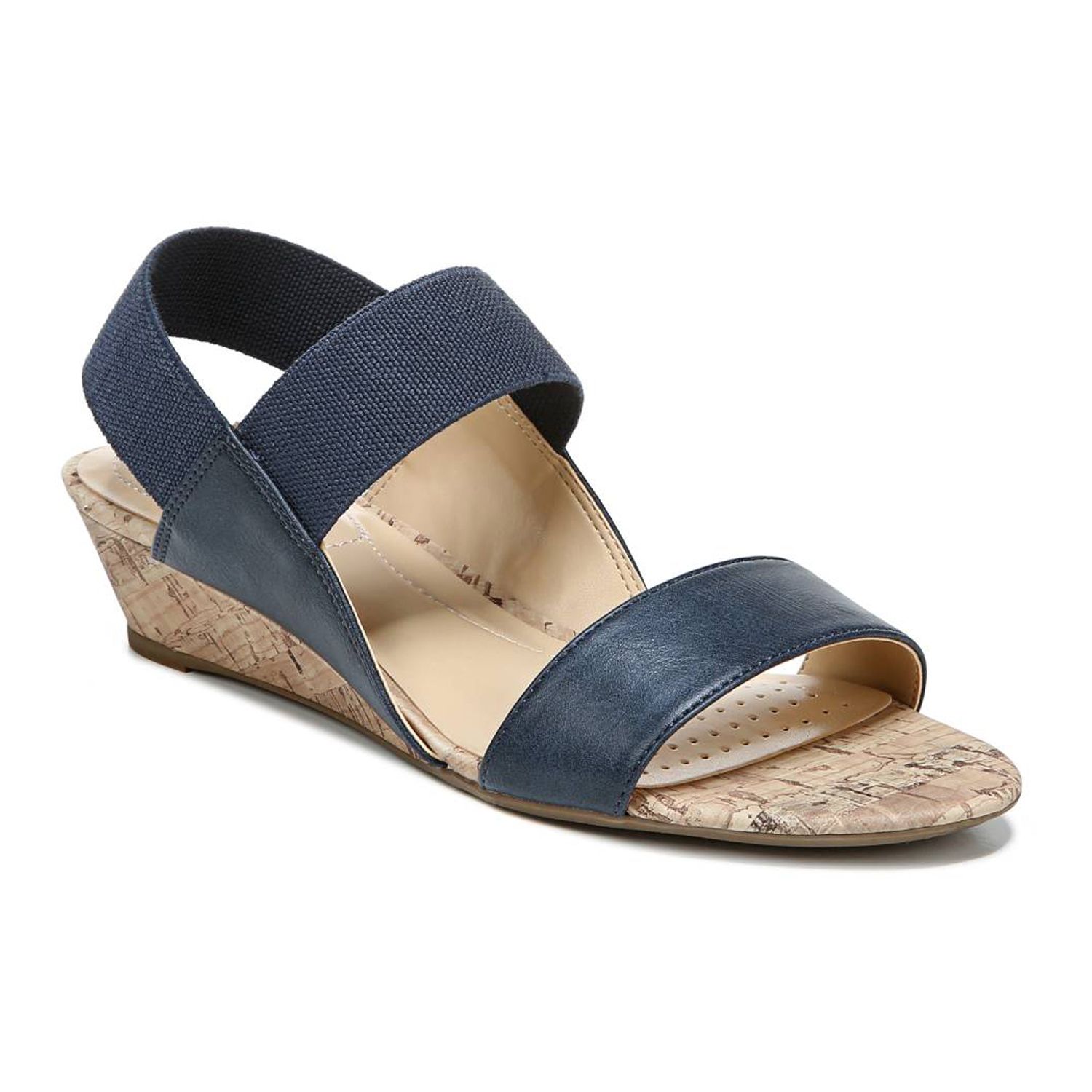 lifestride milly women's wedge sandals