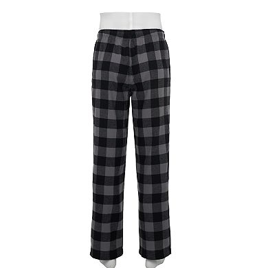 Men's Croft & Barrow® Patterned Flannel Sleep Pants