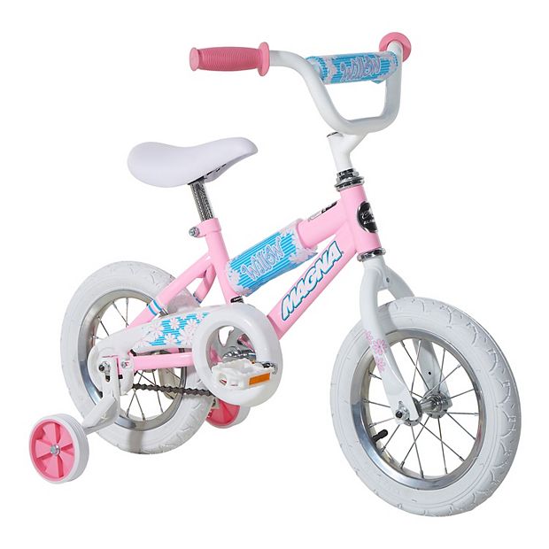 Dynacraft 12 Inch Magna Willow Kids Bike with Training Wheels