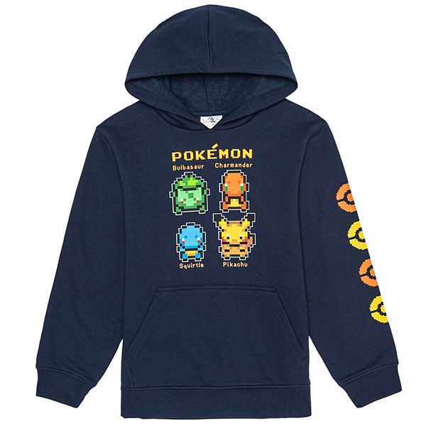 Politiebureau Immigratie kopen Boys 8-20 Pokemon Pikachu, Charmander, Bulbasaur & Squirtle Graphic Hoodie