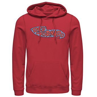 Men's DC Comics Red Tornado Text Logo Poster Hoodie