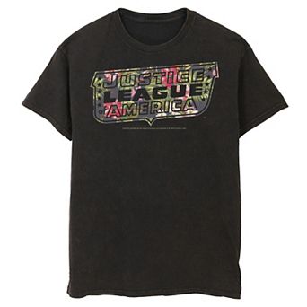 Men's DC Comics Justice League Tropical Logo Tee
